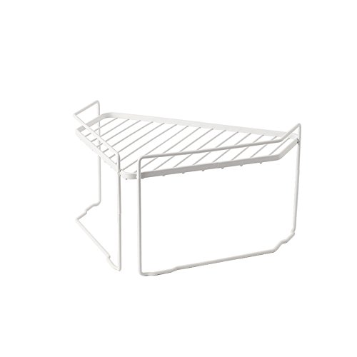 Nobranded Puede Ser Superpuesto Multicapa Marco De Esquina De Hierro Triangular Estante De La Cocina Encimera del Estante De Condimentación 1er Piso Blanco Nobranded Puede Ser Superpuesto Multicapa Marco De Esquina De Hierro Triangular Estante De La Cocina Encimera del Estante De Condimentación 1er Piso Blanco
