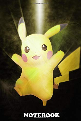Notebook: First Generation Of Super Smash Bros Pikachu , Journal for Writing, College Ruled Size 6" x 9", 110 Pages