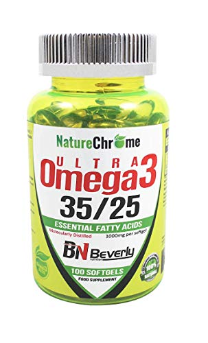 Omega 3 cápsulas. Aceite de pescado Omega 3 1000 Mg, destilado molecularmente para obtener una mayor pureza. Ayuda a regular niveles de colesterol y tiene efecto antiinflamatorio. Bote de 100 perlas.