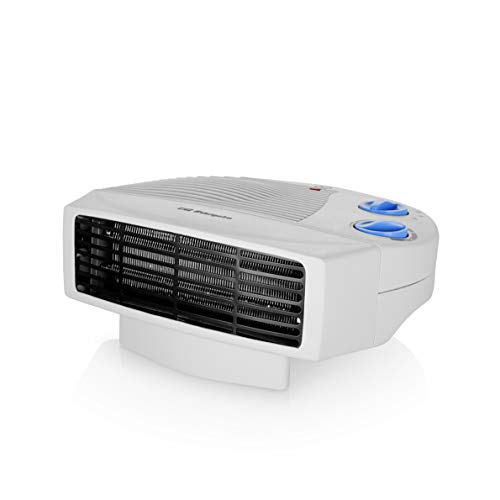 Orbegozo FH 5008 - Calefactor eléctrico con dos niveles de calor y modo ventilador de aire frío, 2000 W, Blanco Orbegozo FH 5008 - Calefactor eléctrico con dos niveles de calor y modo ventilador de aire frío, 2000 W, Blanco