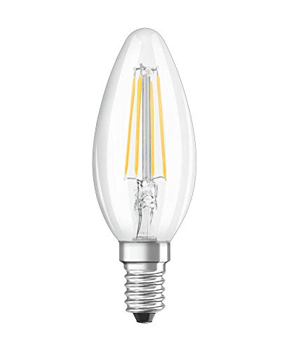 OSRAM LED Retrofit CLASSIC B Lote de 10 x Bombilla LED , Casquillo E14 , 2700 K , 6 W , Equivalente a 60W , Blanco cálido OSRAM LED Retrofit CLASSIC B Lote de 10 x Bombilla LED , Casquillo E14 , 2700 K , 6 W , Equivalente a 60W , Blanco cálido