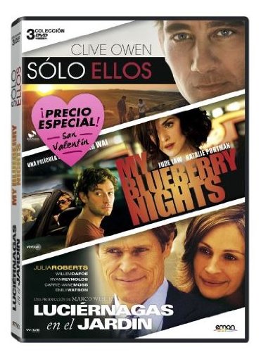 Pack San Valentín: Sólo Ellos + My Blueberry Nights + Luciérnagas En El Jardín [DVD]