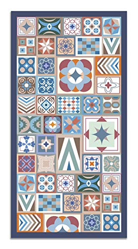 Panorama Alfombra Vinílica Estilo Hidráulica Color Multicolor 160 x 230 cm - Alfombra Cocina Vinilo - Alfombra Salón Antideslizante, Antihongos e Ignífuga - Alfombras Grandes - Alfombras PVC Panorama Alfombra Vinílica Estilo Hidráulica Color Multicolor 160 x 230 cm - Alfombra Cocina Vinilo - Alfombra Salón Antideslizante, Antihongos e Ignífuga - Alfombras Grandes - Alfombras PVC