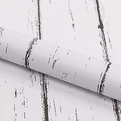 Papel Adhesivo para Muebles de Madera Blanco 45cm * 3 m Película de Vinilo Autoadhesivo PVC Papel Pintado de Madera blanco Pegatinas de cocina duraderos Estante impermeable Muebles Contador Papel Adhesivo para Muebles de Madera Blanco 45cm * 3 m Película de Vinilo Autoadhesivo PVC Papel Pintado de Madera blanco Pegatinas de cocina duraderos Estante impermeable Muebles Contador