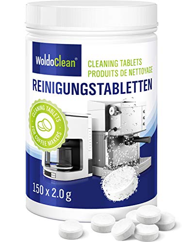 Pastillas de limpieza cafetera - 150x tabletas limpiadoras compatible con marcas, Delonghi, Dolce Gusto, Nespresso, Seaco, Krups, Senseo, Bosch Pastillas de limpieza cafetera - 150x tabletas limpiadoras compatible con marcas, Delonghi, Dolce Gusto, Nespresso, Seaco, Krups, Senseo, Bosch