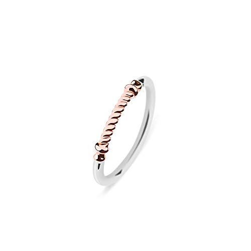 PAUL HEWITT Portside Anillo de Mujer en Acero Inoxidable - Anillo de Acero Inoxidable para Mujer, Anillo para Mujer de Oro Rosa y Plata PAUL HEWITT Portside Anillo de Mujer en Acero Inoxidable - Anillo de Acero Inoxidable para Mujer, Anillo para Mujer de Oro Rosa y Plata