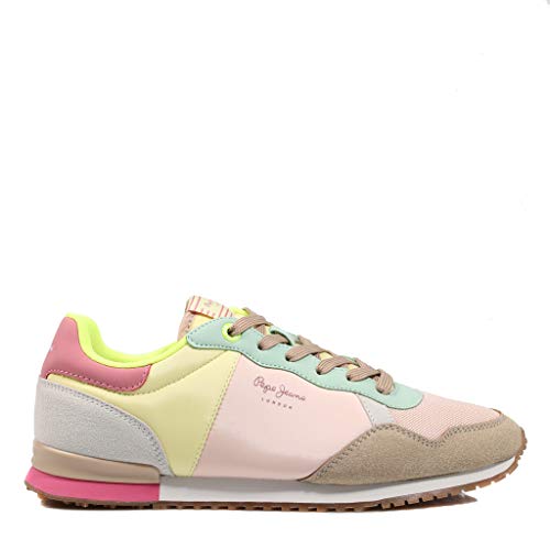 Pepe Jeans Archie Fun 2, Zapatillas Mujer, 010acid Amarillo, 37 EU Pepe Jeans Archie Fun 2, Zapatillas Mujer, 010acid Amarillo, 37 EU