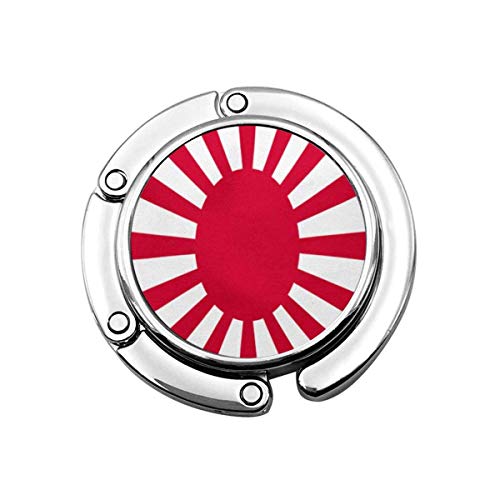 Perchero Monedero Plegable Lindo Gancho Monedero Rojo Japón Bandera Japonesa Ejército Imperial Sol Naciente Símbolo