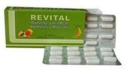 Pharma otc Revital ginseng 30cap. 1 Unidad 400 g Pharma otc Revital ginseng 30cap. 1 Unidad 400 g