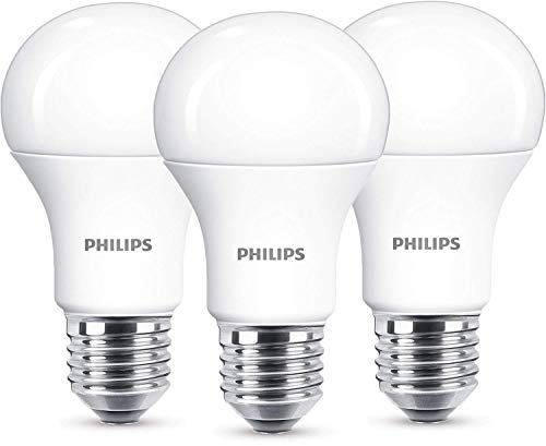 Philips - Bombilla LED de Casquillo Gordo E27 Luz Blanca Cálida 13W