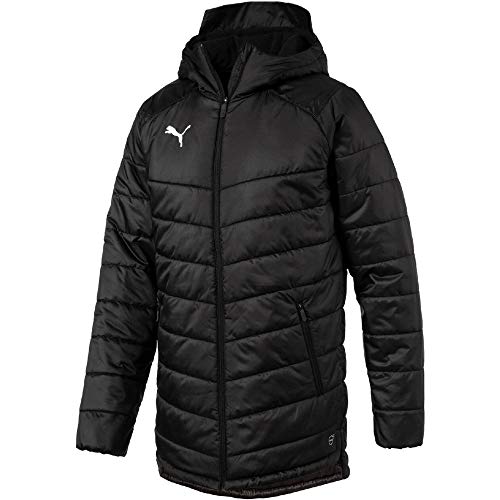 Puma Liga Sideline Bench Jacket, Hombre, Black/White, M