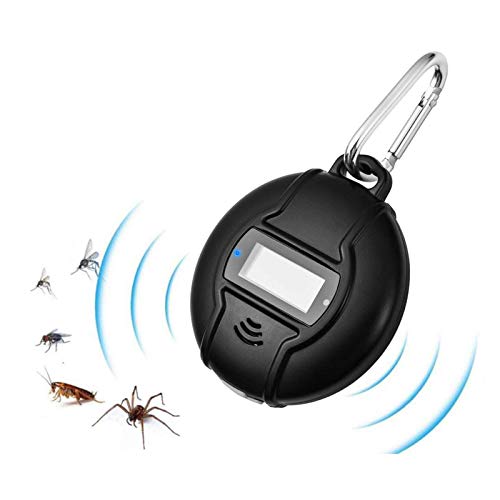 Repelente Ultrasonico, Portátil Repelente Mosquitos Control de Plagas USB y energía Solar 2 en 1 de Carga Repelente Cucarachas Insectos Antimosquitos Repelente Insectos con Brújula y Mosquetón Repelente Ultrasonico, Portátil Repelente Mosquitos Control de Plagas USB y energía Solar 2 en 1 de Carga Repelente Cucarachas Insectos Antimosquitos Repelente Insectos con Brújula y Mosquetón