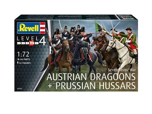 Revell Maqueta de Figuras Seven Years War en Escala 1: 72, Niveles 4, orginalgetreue imitación con Muchos Detalles (02453) (Revell02453)