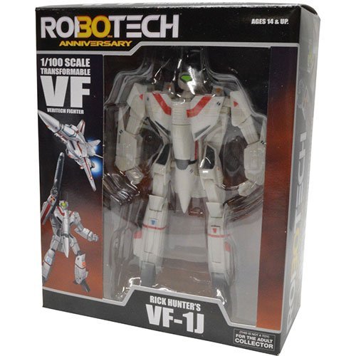 Robotech 30th Anniversary Rick Hunter VF-1J Transformable 1:100 Scale (Series 1) Action Figure by Toynami