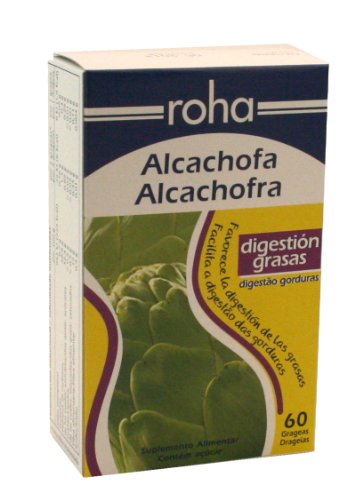 Roha Alcachofa - Complemento alimenticio, 60 comprimidos, digestión de grasas, FAES FARMA