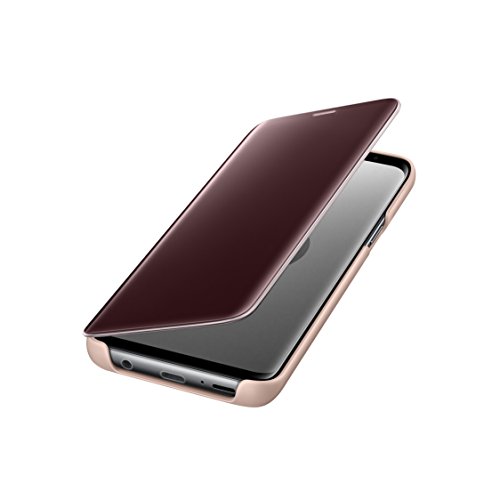 Samsung, Clear View EF-ZG960CFEGWW, Funda para Samsung Galaxy S9, Color Dorado Samsung, Clear View EF-ZG960CFEGWW, Funda para Samsung Galaxy S9, Color Dorado