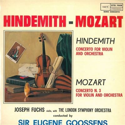 Serie concerto (Vinyl LP) Concerto per violino (1939) Concerto per violino K 216 n.3 in SOL (1775)