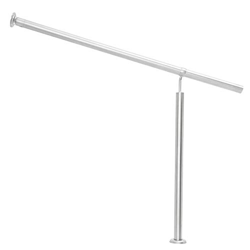 Sfeomi Barandilla de Acero Inoxidable 120 x 90 cm Pasamanos de Escalera para Uso en Interiores y Exteriores con Accesorios de Pared y Tapones Metálicos (120 x 90 cm) Sfeomi Barandilla de Acero Inoxidable 120 x 90 cm Pasamanos de Escalera para Uso en Interiores y Exteriores con Accesorios de Pared y Tapones Metálicos (120 x 90 cm)