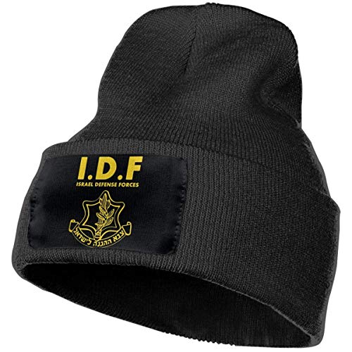 Sombrero de Punto Servicio Secreto de Las FDI Israel Sombrero al Aire Libre Sombrero de Punto Gorros Calientes para Hombres y Mujeres