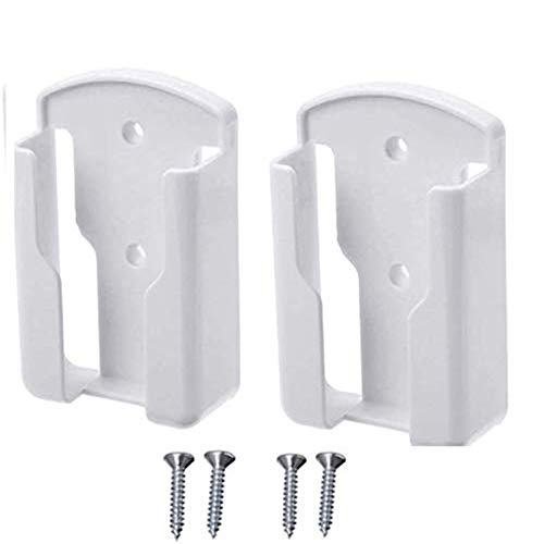 Soporte de pared para mando a distancia de televisión o aire acondicionado, 2 unidades Soporte de pared para mando a distancia de televisión o aire acondicionado, 2 unidades