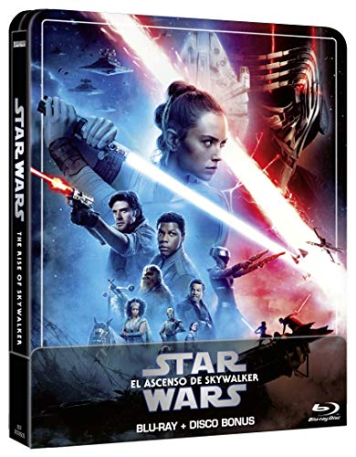 Star Wars: El Ascenso de Skywalker - Steelbook 2 discos (Película + Extras) [Blu-ray]