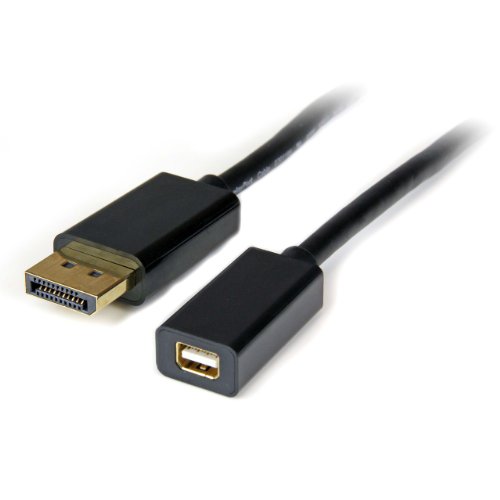 StarTech - Adaptador de DisplayPort a Mini DisplayPort (1 m, Conector Macho a Conector Hembra)