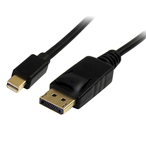 StarTech.com MDP2DPMM1M - Cable Adaptador para Monitor Mini DisplayPort 1.2 Macho a DisplayPort Macho, 1 m StarTech.com MDP2DPMM1M - Cable Adaptador para Monitor Mini DisplayPort 1.2 Macho a DisplayPort Macho, 1 m
