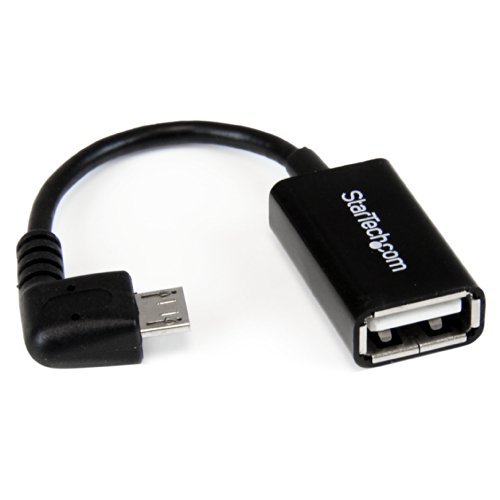 StarTech.com UUSBOTGRA - Cable adaptador Micro USB a USB OTG acodado a la derecha de 12.7 cm StarTech.com UUSBOTGRA - Cable adaptador Micro USB a USB OTG acodado a la derecha de 12.7 cm