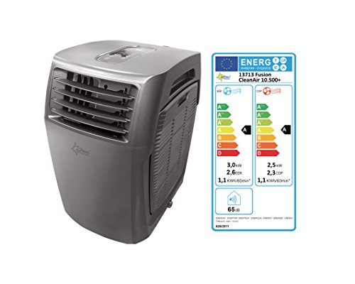 Suntec Wellness Mobiles Local climática Dispositivo Fusion cleanair 10.500 + para Habitaciones de hasta 110 m³ (~ 46 m²), 7 Funciones, Clase de eficiencia energética A, 1 Pieza, Gunmetal Gris, 13713 Suntec Wellness Mobiles Local climática Dispositivo Fusion cleanair 10.500 + para Habitaciones de hasta 110 m³ (~ 46 m²), 7 Funciones, Clase de eficiencia energética A, 1 Pieza, Gunmetal Gris, 13713