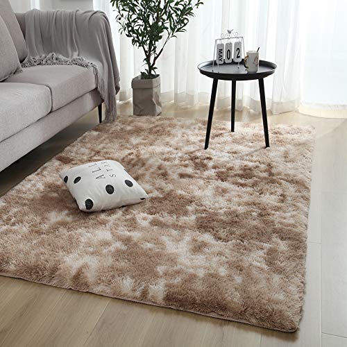 Swsen Alfombra Shaggy Salón Grandes - Alfombras Dormitorio Modernas para Pelo Largo Lavables - para Dormitorio, Comedor, Pasillo y Habitación Juvenil - Caqui, 200x300 cm Swsen Alfombra Shaggy Salón Grandes - Alfombras Dormitorio Modernas para Pelo Largo Lavables - para Dormitorio, Comedor, Pasillo y Habitación Juvenil - Caqui, 200x300 cm