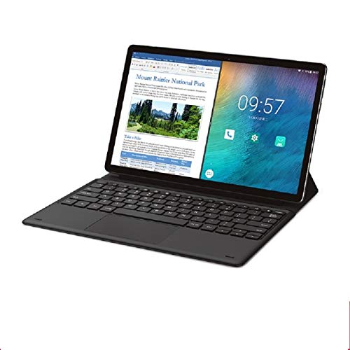 Tablet Computer, M16 11.6" Android Tablet Helio X27 Deca Core 4GB RAM 128G ROM 4G Network Tablets PC 8.0MP Docking Type-C HDMI 7500mAh (Tablet with Keyboard)
