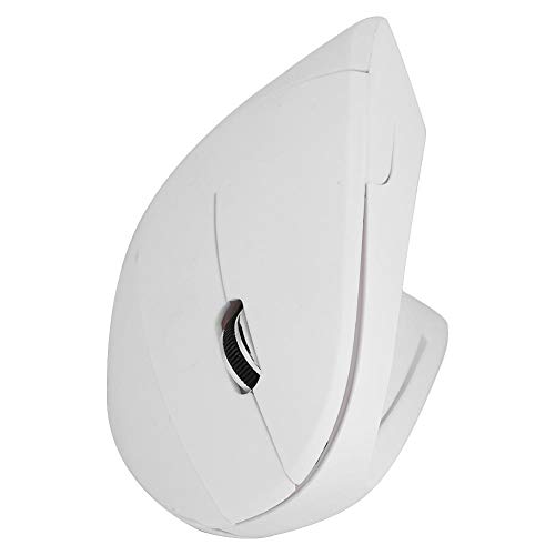 Tangxi Ratón Vertical de 2,4 GHz inalámbrico, Ratón ergonómico inalámbrico, Ratón óptico Vertical con 6 Botones, Reciver USB, 800/1200/1600 dpi 3 Ajustable, Plug and Play(Blanco) Tangxi Ratón Vertical de 2,4 GHz inalámbrico, Ratón ergonómico inalámbrico, Ratón óptico Vertical con 6 Botones, Reciver USB, 800/1200/1600 dpi 3 Ajustable, Plug and Play(Blanco)