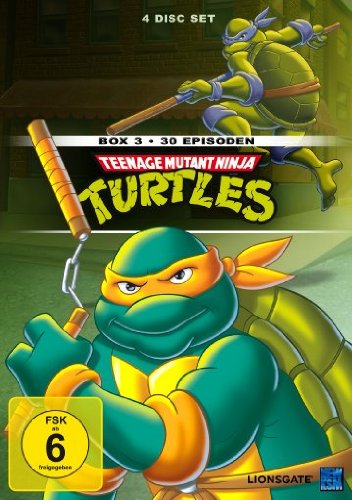 Teenage Mutant Ninja Turtles - Box 3 [4 DVDs] [Alemania]