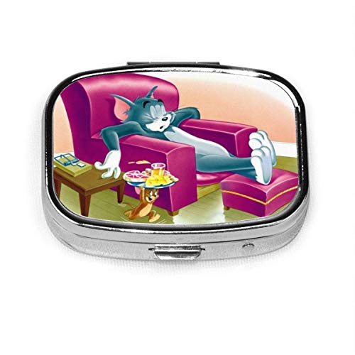 Tom and Jerry - Caja de almacenamiento para pastillas (2 compartimentos)