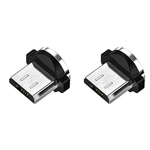 TOPK Adaptador Micro USB Gen1, 2 Pack para Cable de Carga Magnético (Micro Conector USB)