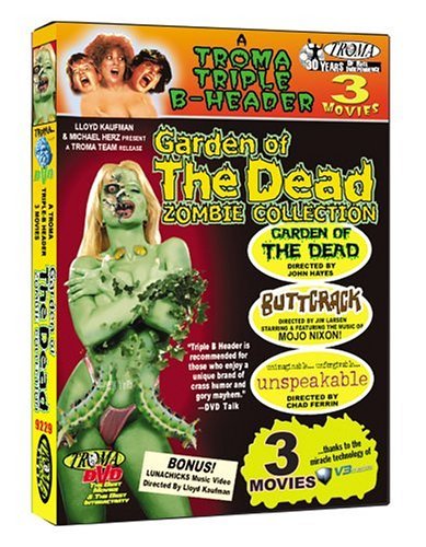 Troma Triple B-Header, Vol. 3 - Garden of the Dead Zombie Collection by Susan Charney