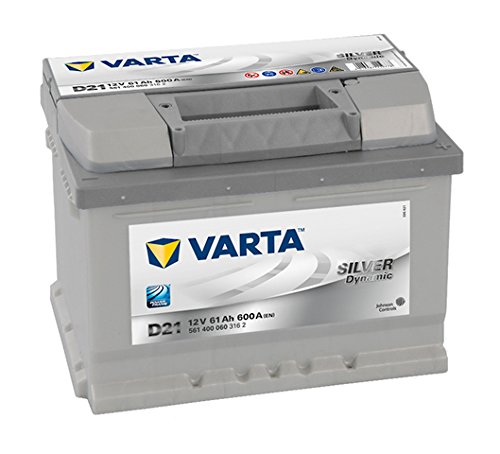 Varta D21 Silver Dynamic Batería de arranque, 561 400 060 3162, 12V, 61Ah, 600A