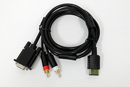 VGA Monitor and RCA Sound Cable for Sega Dreamcast by Mars Devices
