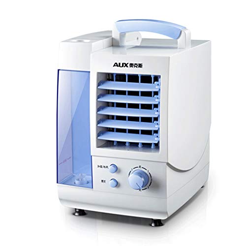WDX- Mini aire acondicionado humidificación refrigeración por agua ventilador pequeño aire acondicionado ventilador cristal de hielo ventilador frío enfriador de aire pequeño aire acondicionado Conven