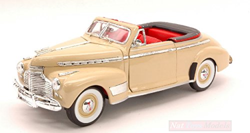 Welly WE0232 Chevrolet Special Deluxe 1941 Beige 1:24 MODELLINO Die Cast Model Compatible con