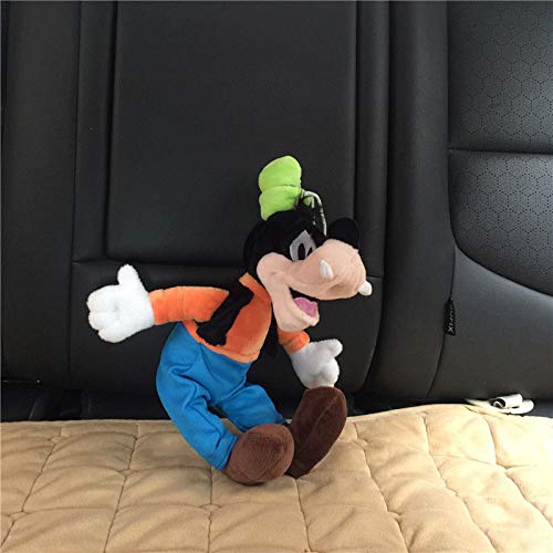 WYSTLDR Mickey Mouse House Set 6 Almohadas de muñeca de Trapo, Minnie Donald Duck Daisy Goofy Pluto muñeco de Peluche de Juguete para niños, Regalo navideño Goofy 30CM