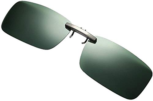 XGBDTJ- Hombres Extraíble Lentes De Visión Vida de Moda Nocturna Gafas De Sol Polarizadas De Metal Clip De Las Gafas Gafas De Sol Gafas De Visión Nocturna Del Coche Gafas De Visión Nocturna Guía Del C