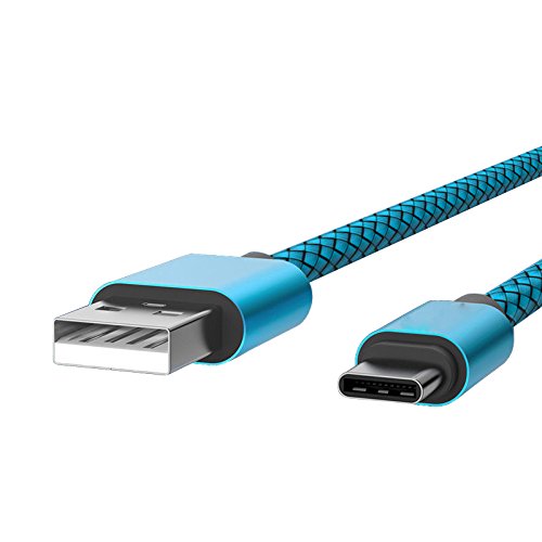 YANSHG USB 3.1 Tipo c Cable, Reversible USB c Nylon Trenzado Cable para Samsung Galaxy S8/S8 Plus, LG G6/G5, Google Pixel, Nintendo Switch, MacBook