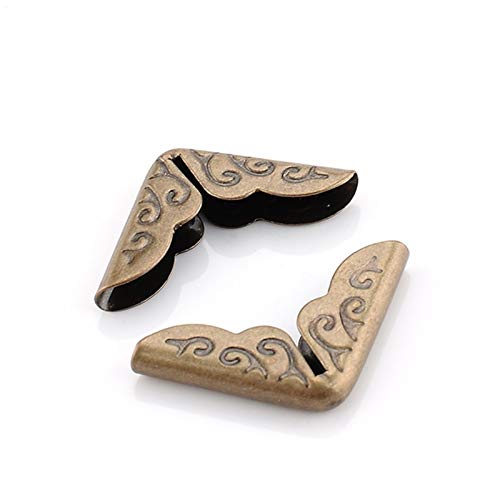 YAYANG Angle Bracket 100pcs 15x15x3mm Libro de Metal de latón Antiguo Scrapbooking Albums Albums Menús Carpetas Esquina Protectores Bronce Tone Hardware Durable in Use. YAYANG Angle Bracket 100pcs 15x15x3mm Libro de Metal de latón Antiguo Scrapbooking Albums Albums Menús Carpetas Esquina Protectores Bronce Tone Hardware Durable in Use.