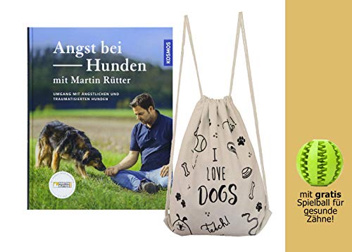 YellowMedia Miedo a los perros – con Martin Rütter + bolsa elegante & pelota de juego gratis para el cuidado dental y educación de perros