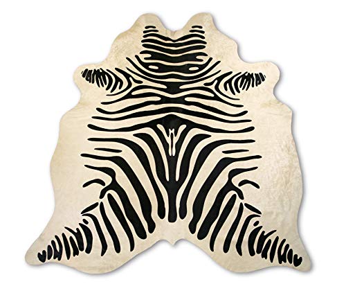Zerimar Alfombra Piel de Vaca Natural Teñida Imitación Cebra | Alfombra Salón | Alfombra Decoracion | Alfombra Dormitorio | Alfombra Salón Grande | Alfombras Pasillo (195x175) Zerimar Alfombra Piel de Vaca Natural Teñida Imitación Cebra | Alfombra Salón | Alfombra Decoracion | Alfombra Dormitorio | Alfombra Salón Grande | Alfombras Pasillo (195x175)