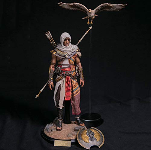 ZH Assassin'S Creed Origins Bayek Figuras De Acción, 1/6 Estatua De Juguete, 12 Pulgadas Coleccionables Modelo Adornos Protección Ambiental PVC Materiales Juguetes