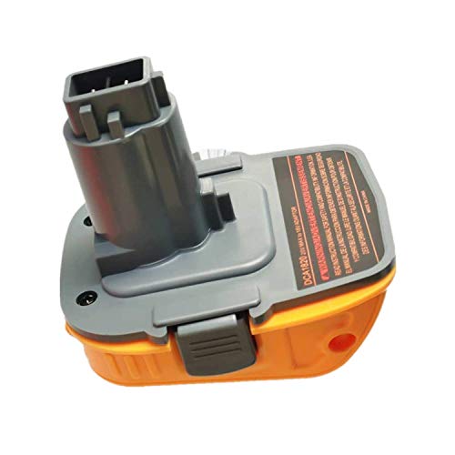 Adaptador de batería de repuesto DCA1820 para herramientas Dewalt de 18 V/20 V NiCad&NiMh, batería de litio, convierte a taladro de níquel y cargador, herramientas adaptador para batería Dewalt
