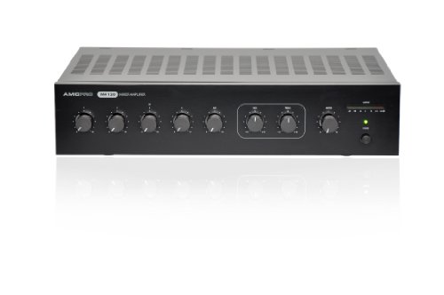 AMC MA120 Amplificador de mezcla (100 V) Negro