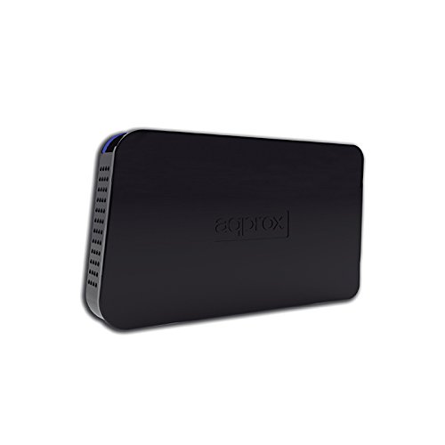 Approx APPHDD05BK - Carcasa (USB 2.0, 2.5", HDD), Color Negro